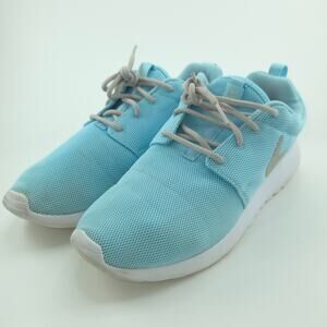 Nike Roshe One Women's size 8.5 Blue 511882-406 Running Shoes Custom Insoles